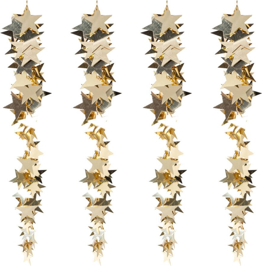 Creativ deco Boomversiering Kerstversiering kerstboomdecoratie (4 stuks)