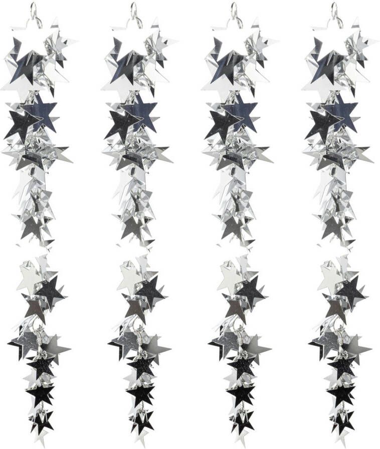 Creativ deco Boomversiering Kerstversiering kerstboomdecoratie (4 stuks)