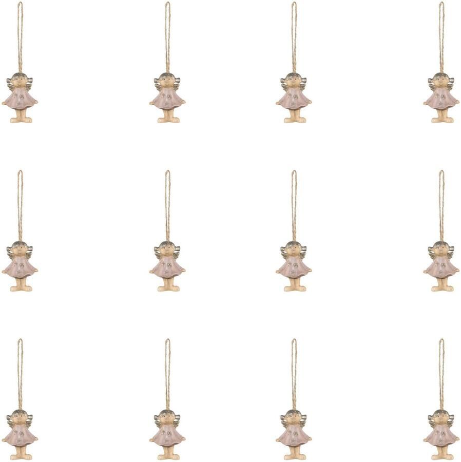 Creativ deco Boomversiering Kerstversiering kerstboomdecoratie (12 stuks)