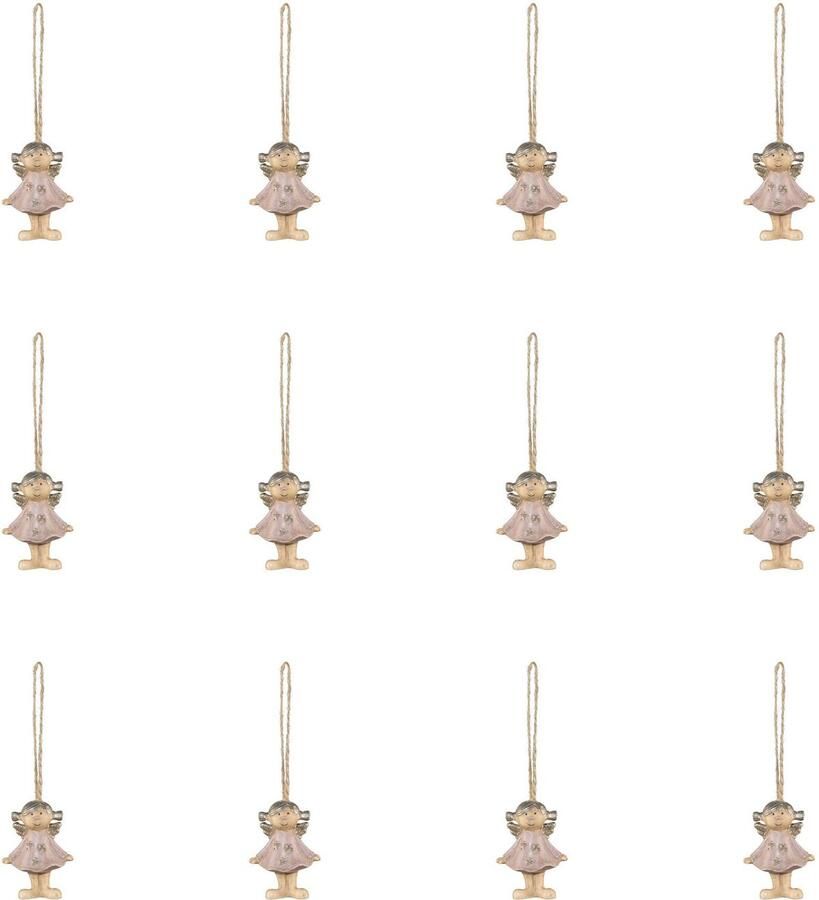 Creativ deco Boomversiering Kerstversiering kerstboomdecoratie (12 stuks)