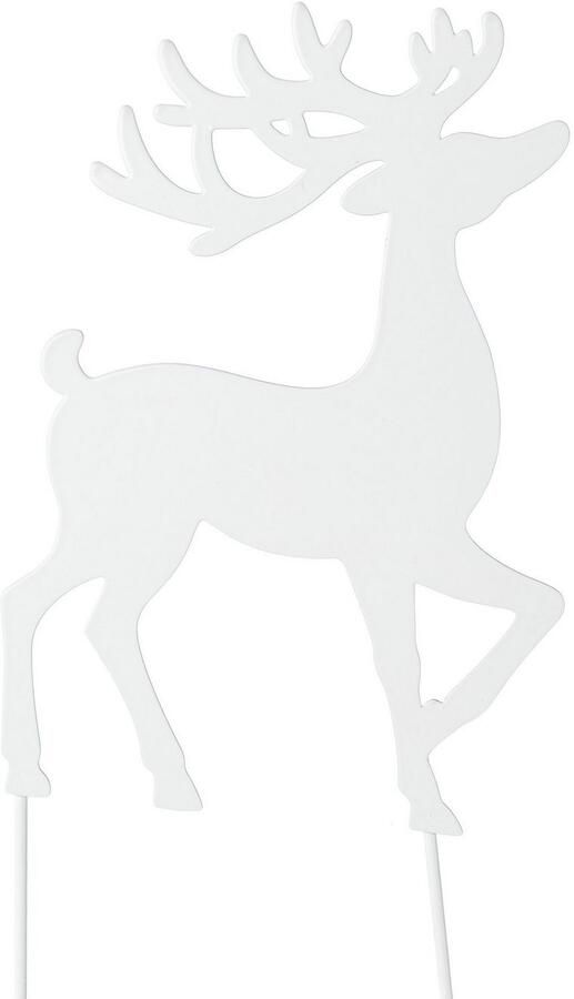 Creativ deco Kerstfiguur Kerst versiering Hert om in te steken (3 stuks) - Foto 4