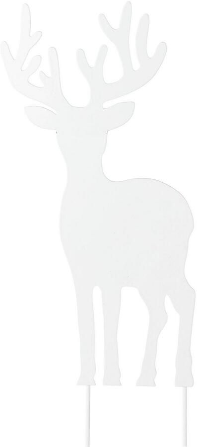 Creativ deco Kerstfiguur Kerst versiering Hert om in te steken (3 stuks) - Foto 3
