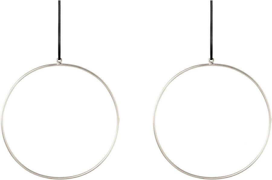 Creativ deco Sierhanger met hoogwaardig lederen band (2 stuks) - Foto 2