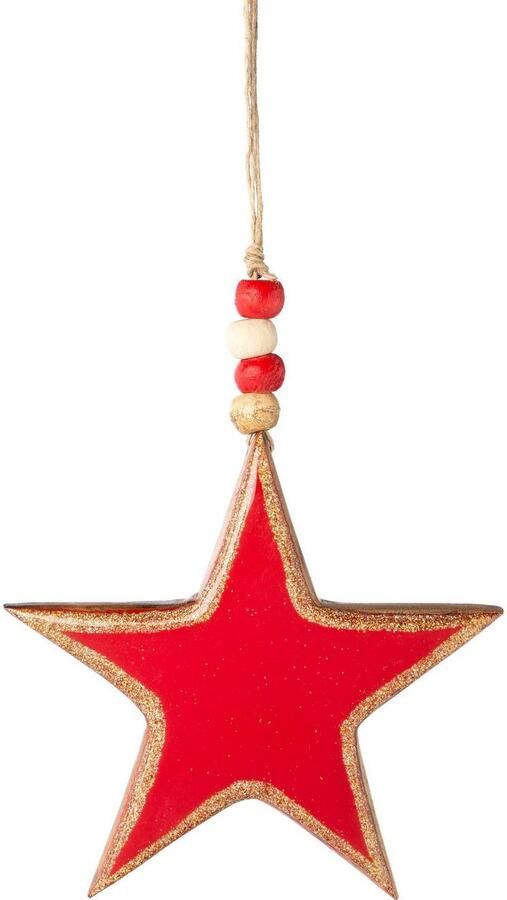 Creativ deco Sierster met metallic rand (3 stuks)