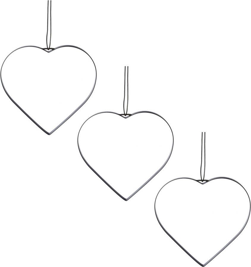 Creativ deco Sierhanger met hoogwaardig lederen band (3 stuks) - Foto 2