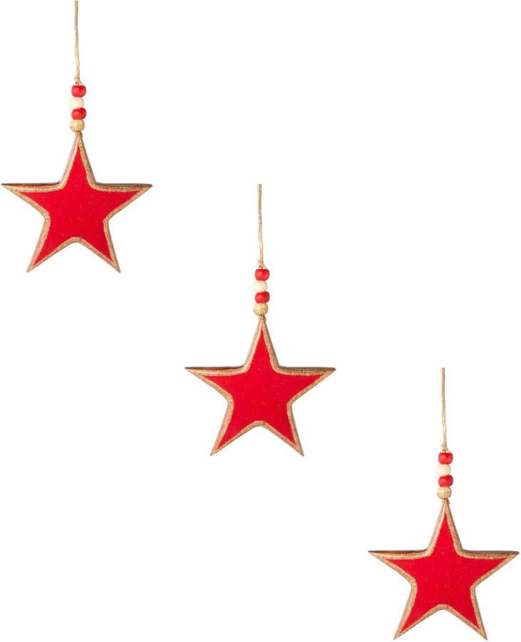 Creativ deco Sierster met metallic rand (3 stuks) - Foto 2