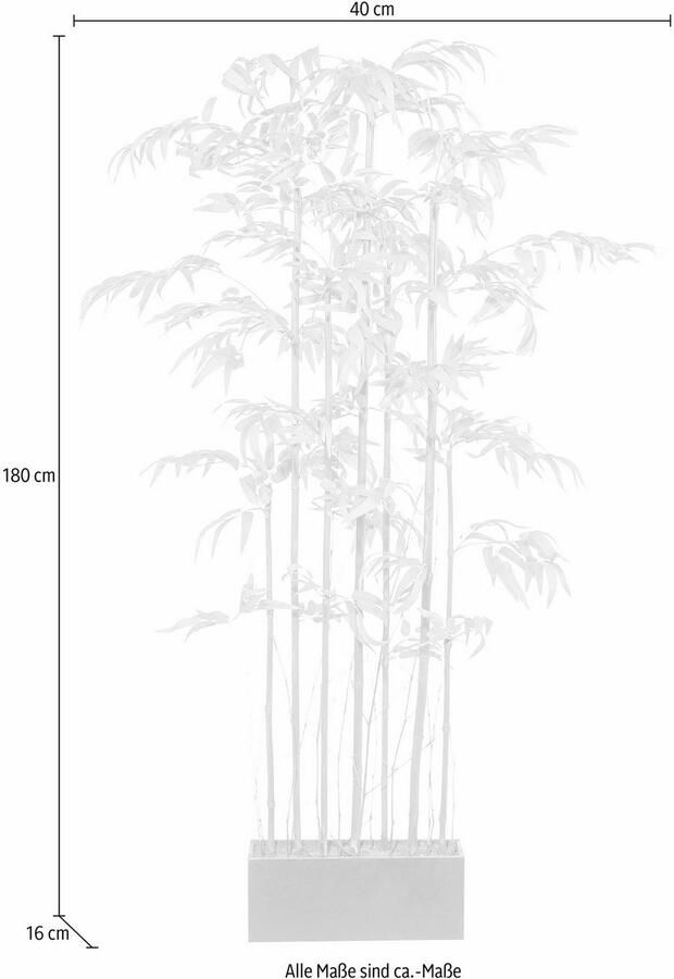 Creativ green Kunstbamboe Bamboe roomdivider (1 stuk) - Foto 1