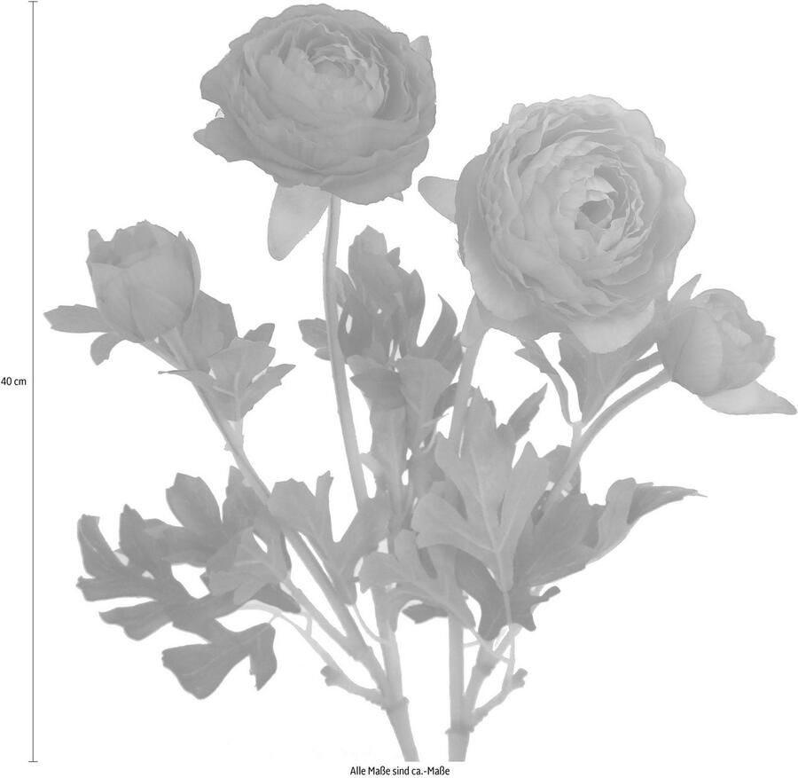 Creativ green Kunstbloem set van 6 (6 stuks) - Foto 2