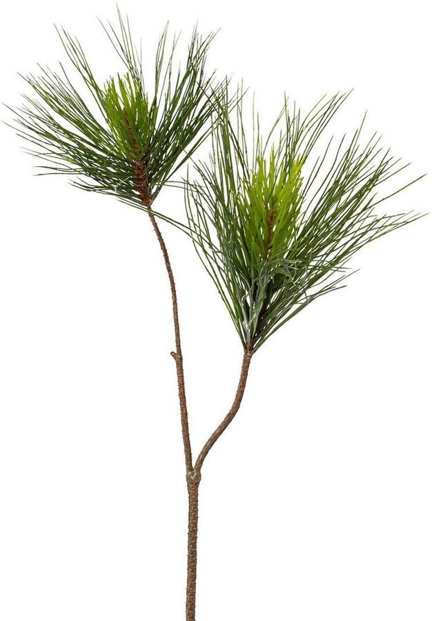 Creativ green Winterse kunstplant Kerst versiering Tak met naalden 3-delige set (3 stuks)