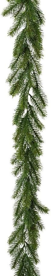 Creativ green Winterse kunstplant Kerstversiering kerstguirlande Guirlande lengte 120 cm 2-delige set (2 stuks) - Foto 1