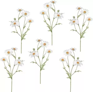 Creativ green Kunstbloem set van 6 (6 stuks)