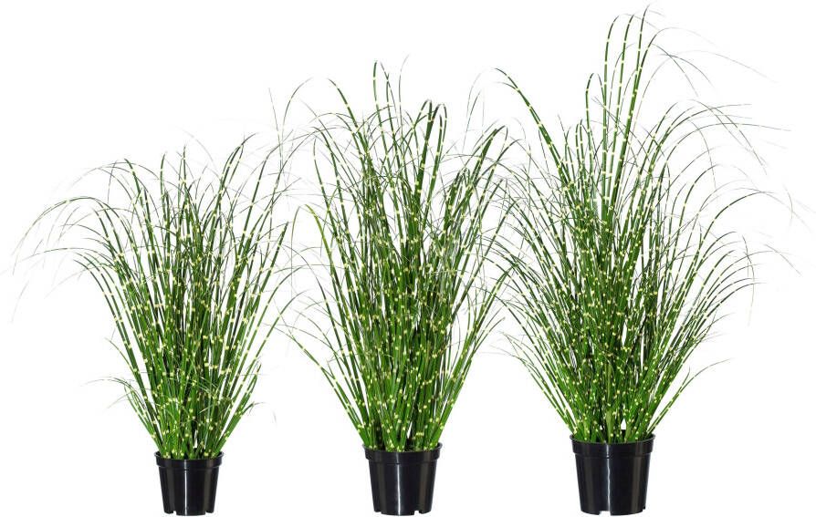 Creativ green Kunstgras Miscanthus (set 3 stuks) - Foto 5