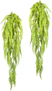 Creativ green Kunstplant Adianthumhanger set van 2