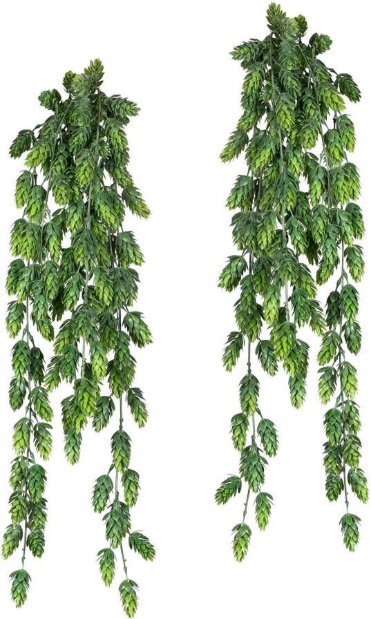 Creativ green Kunstplant Hop hanger (2 stuks) - Foto 2