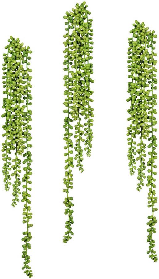 Creativ green Kunstplant Sedum-plantenhanger (2 stuks) - Foto 2