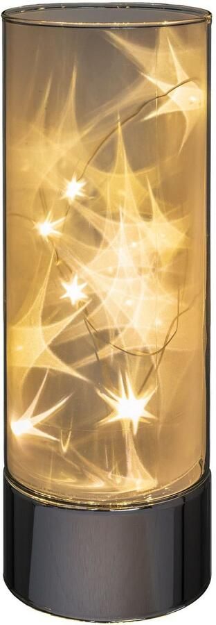 Creativ light Led-lamp Kerst versiering met zilverkleurige basis (1 stuk)