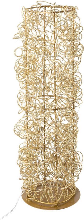 Creativ light Decoratief object Metalen draad toren Cilinder van draad batterijgevoed met timerfunctie (1 stuk) - Foto 2