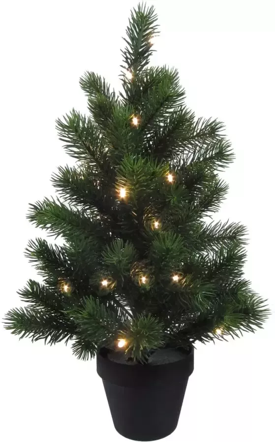 Creativ light Kunstkerstboom In de pot