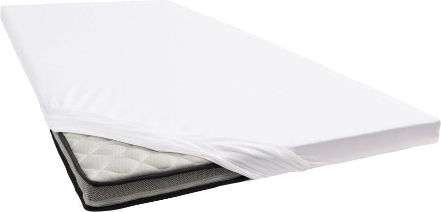 Damai Topcover katoen 160 x 200 (01) white Standaard (tot 8 cm) Nightkiss - Foto 4