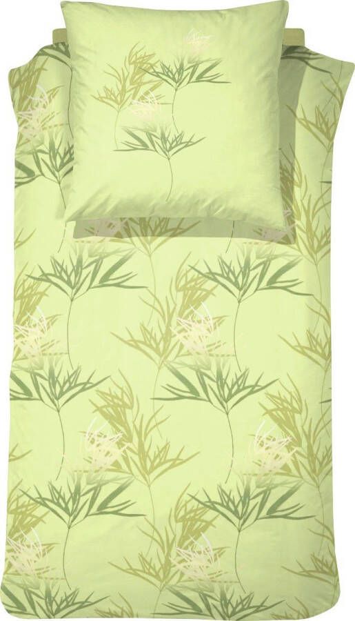 Damai Overtrekset Pumila met botanische print