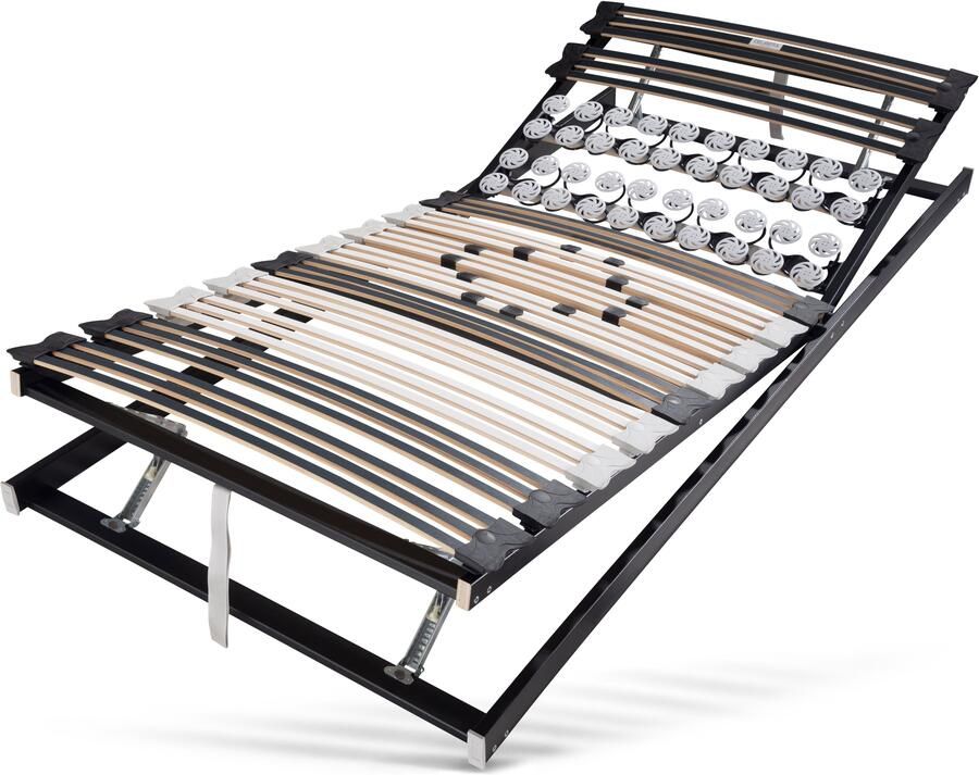 DELAVITA Lattenbodem Müritz 90x200 140x200 cm en andere maten Lattenbodem voor alle matrassen duurzaam ergonomisch 7-zone (1 stuk) - Foto 6