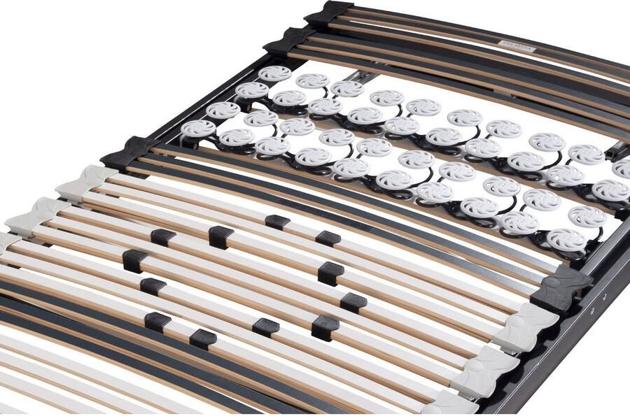 DELAVITA Lattenbodem Müritz 90x200 140x200 cm en andere maten Lattenbodem voor alle matrassen duurzaam ergonomisch 7-zone (1 stuk) - Foto 3