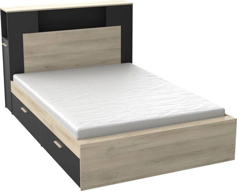 Demeyere GROUP Bedframe LIFE ideaal voor kleine kamers ruimtebesparend veel opbergruimte - Foto 14