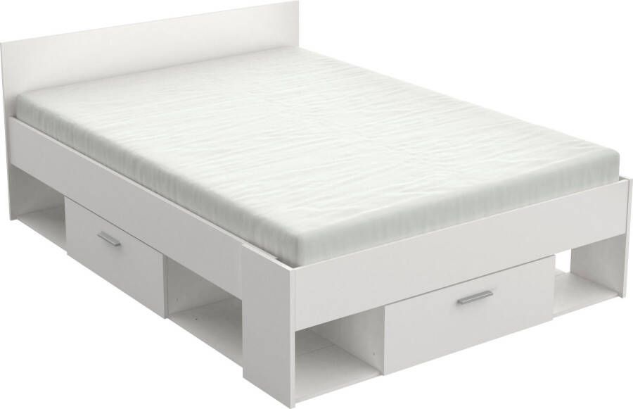 Demeyere GROUP Bedframe Chicago Lades en vakken bieden organisatie en ruimte in de slaapkamer - Foto 6