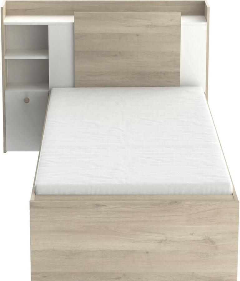 Demeyere GROUP 1-persoonsledikant LIFE ideaal voor kleine kamers ruimtebesparend veel opbergruimte - Foto 4