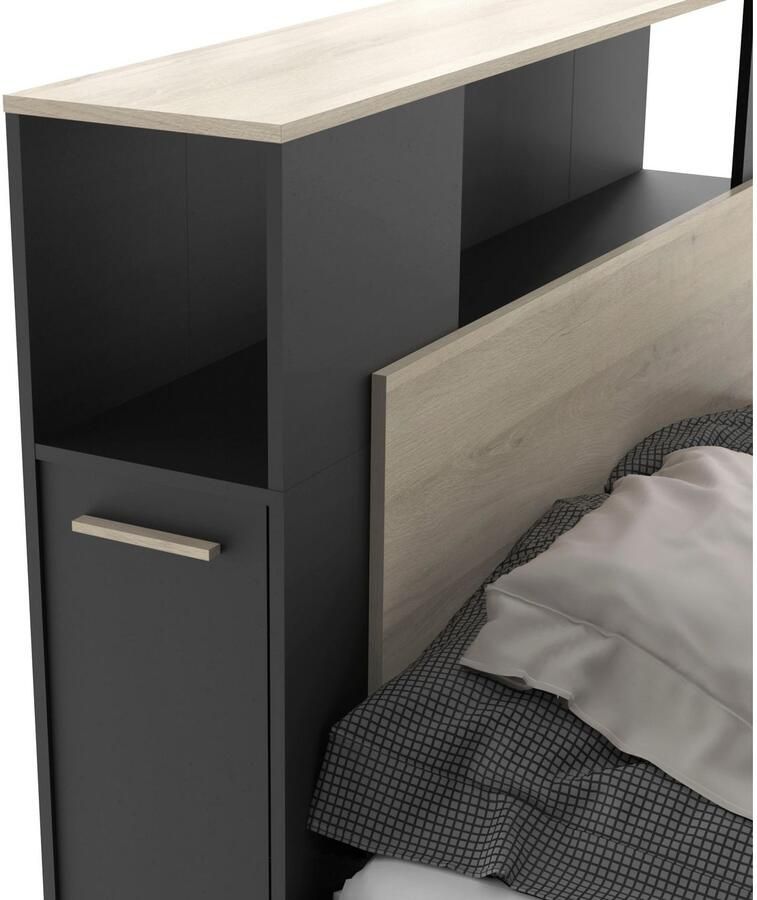 Demeyere GROUP Bedframe LIFE ideaal voor kleine kamers ruimtebesparend veel opbergruimte - Foto 4