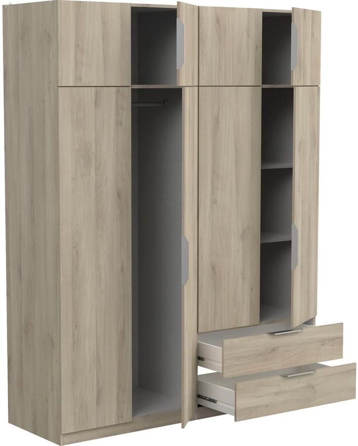 Demeyere GROUP Draaideurkast GHOST Breedte ca. 157 cm hoogte ca. 200 cm veel opbergruimte met binneninrichting - Foto 5