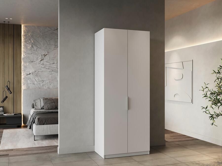 CBA Garderobekast Spectre 80cm mat wit - Foto 6