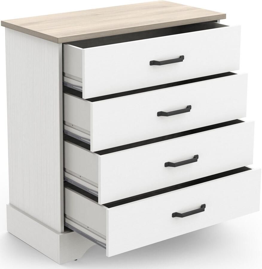 Demeyere GROUP Kast Cottage in landhuisstijl contrastkleurig - Foto 3