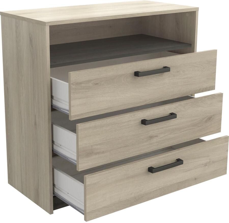 Demeyere GROUP Kast met laden en deuren Watson Ladescommode 3 lades 1 niche - Foto 4
