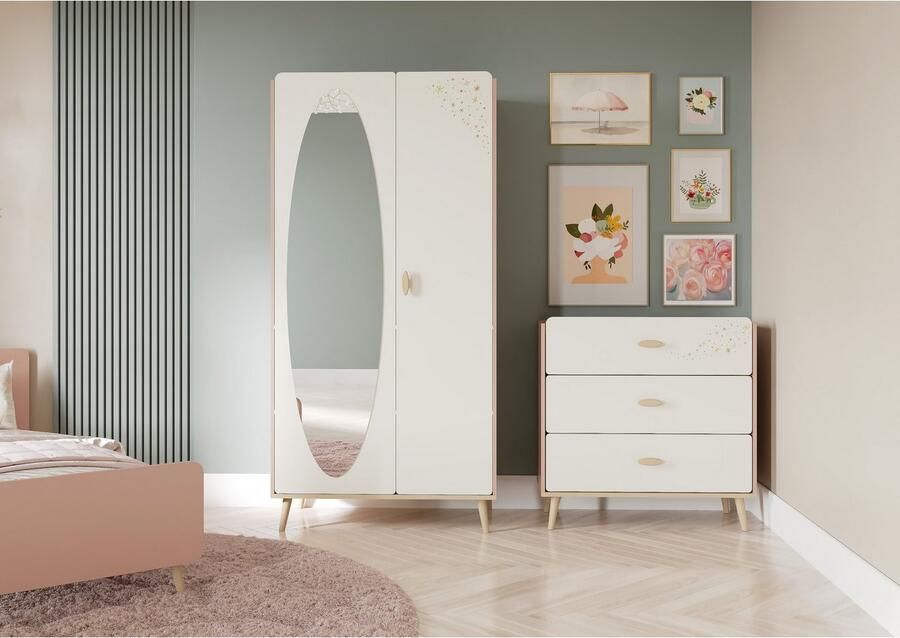 Demeyere GROUP Kast Suzie Commode 3 lades voor kinderkamer - Foto 7