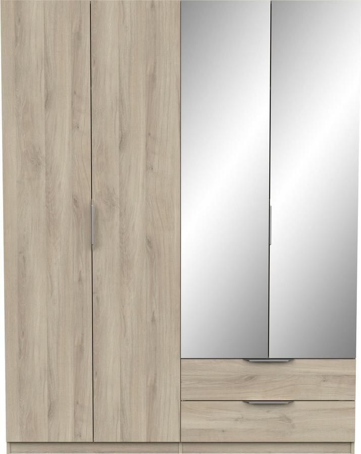 Demeyere GROUP Draaideurkast GHOST Breedte ca. 157 cm hoogte ca. 200 cm veel opbergruimte met binneninrichting - Foto 7