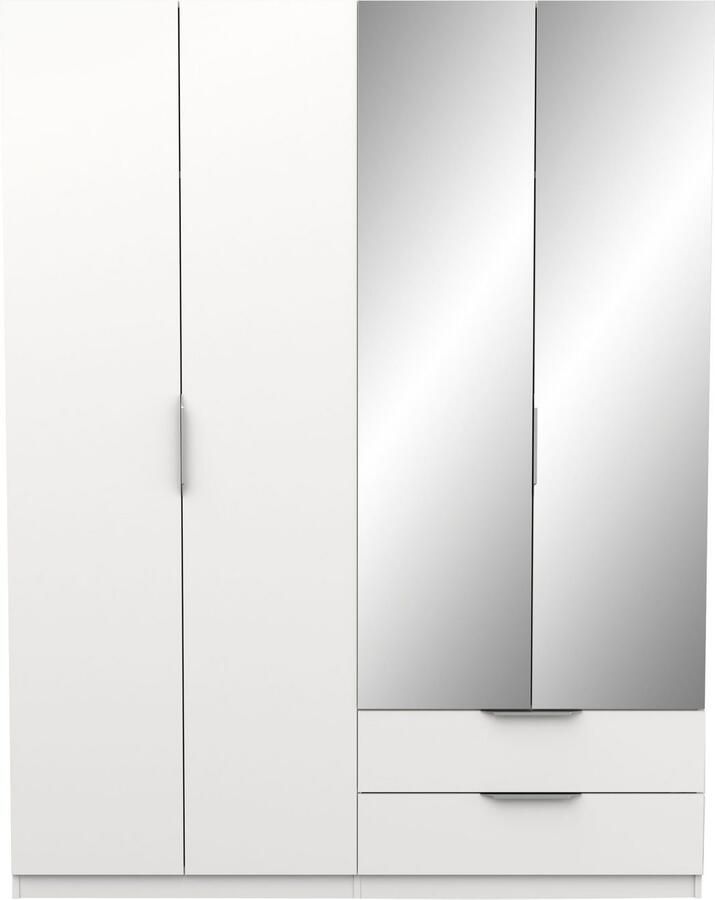 Demeyere GROUP Draaideurkast GHOST Breedte ca. 157 cm hoogte ca. 200 cm veel opbergruimte met binneninrichting - Foto 15