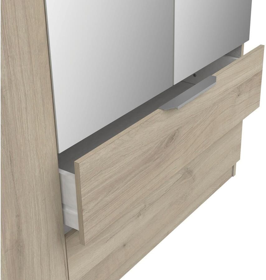 Demeyere GROUP Draaideurkast GHOST Breedte ca. 157 cm hoogte ca. 200 cm veel opbergruimte met binneninrichting