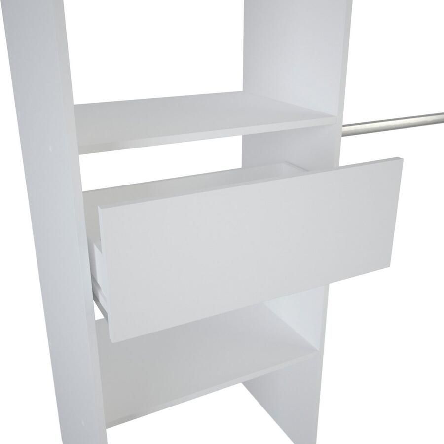 Demeyere GROUP Kledingkast met gordijn Chicago variabel in de breedte ca. 114 167 cm veel opbergruimte en opbergruimte