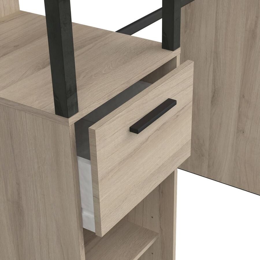 Demeyere GROUP Kledingkast met gordijn Gary ruimtebesparend design