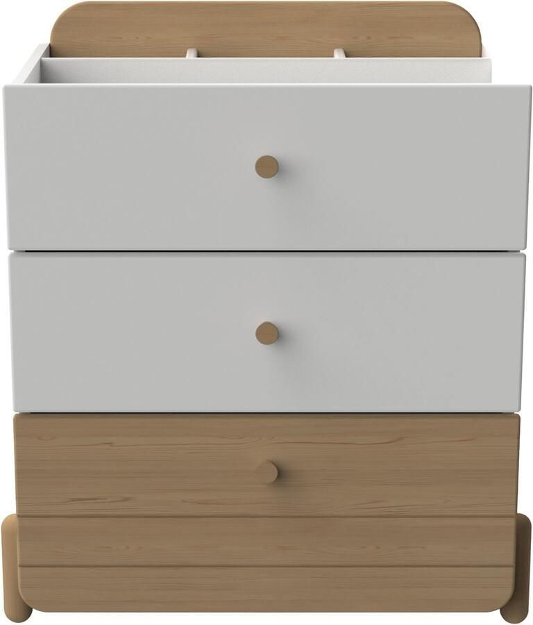 Demeyere GROUP Lade Edaj Commode 3 lades eik wit - Foto 2