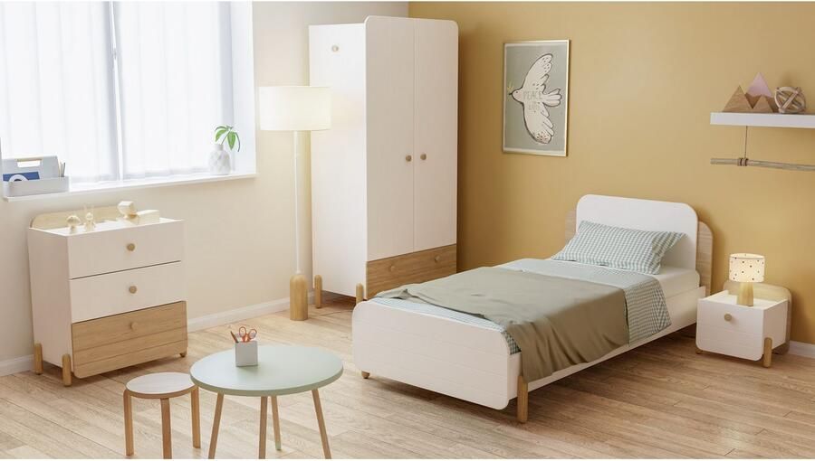 Demeyere GROUP Lade Edaj Commode 3 lades eik wit - Foto 3