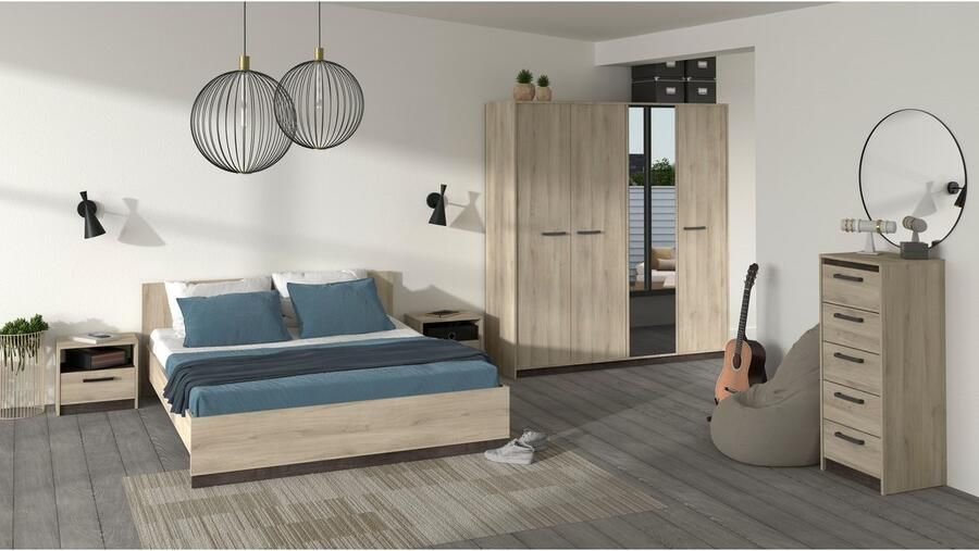 Demeyere GROUP Nachtkastje Watson Nachttafel met 1 lade - Foto 5