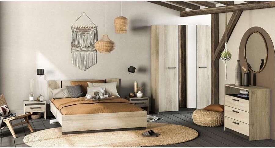 Demeyere GROUP Nachtkastje Watson Nachttafel met 1 lade - Foto 6