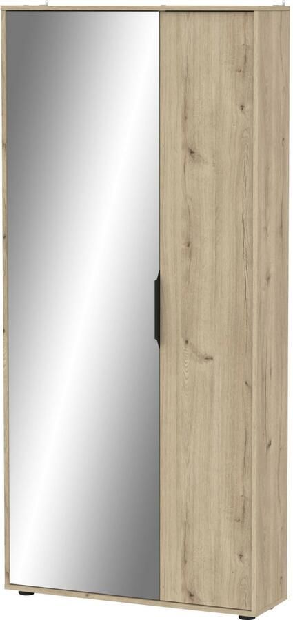 CBA Schoenenkast EBONY met 2 deuren en spiegel – Royal Oak - Foto 3