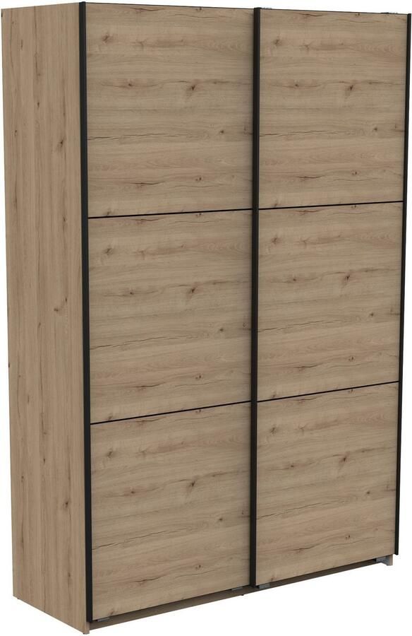 Demeyere GROUP Schuifdeurkast Alhambra veel opbergruimte 2 kledingstangen van staal veel planken - Foto 5