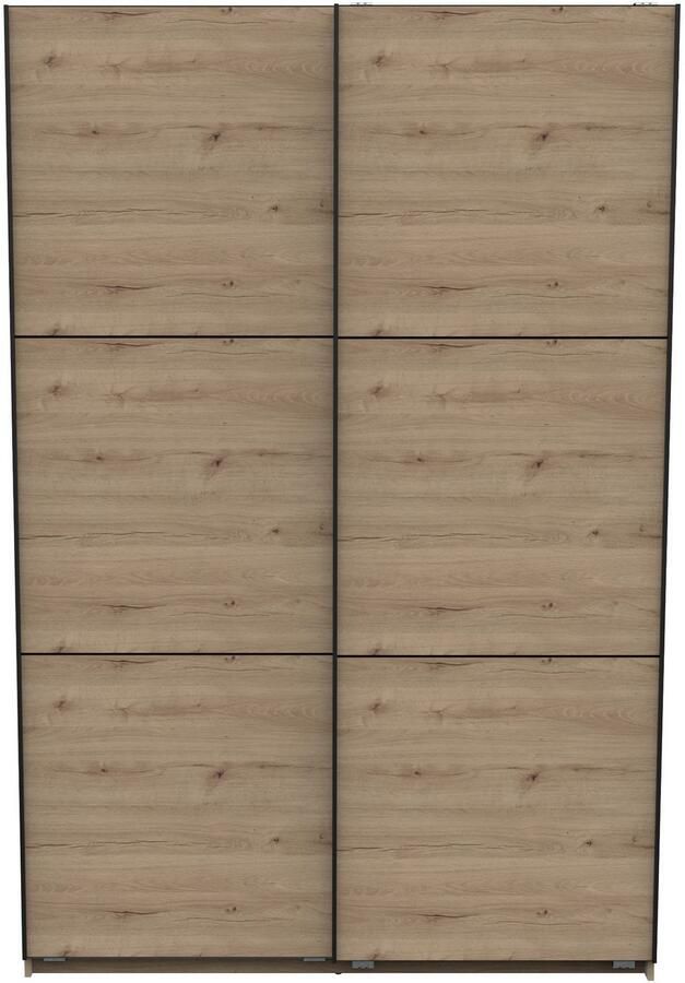 Demeyere GROUP Schuifdeurkast Alhambra veel opbergruimte 2 kledingstangen van staal veel planken - Foto 4