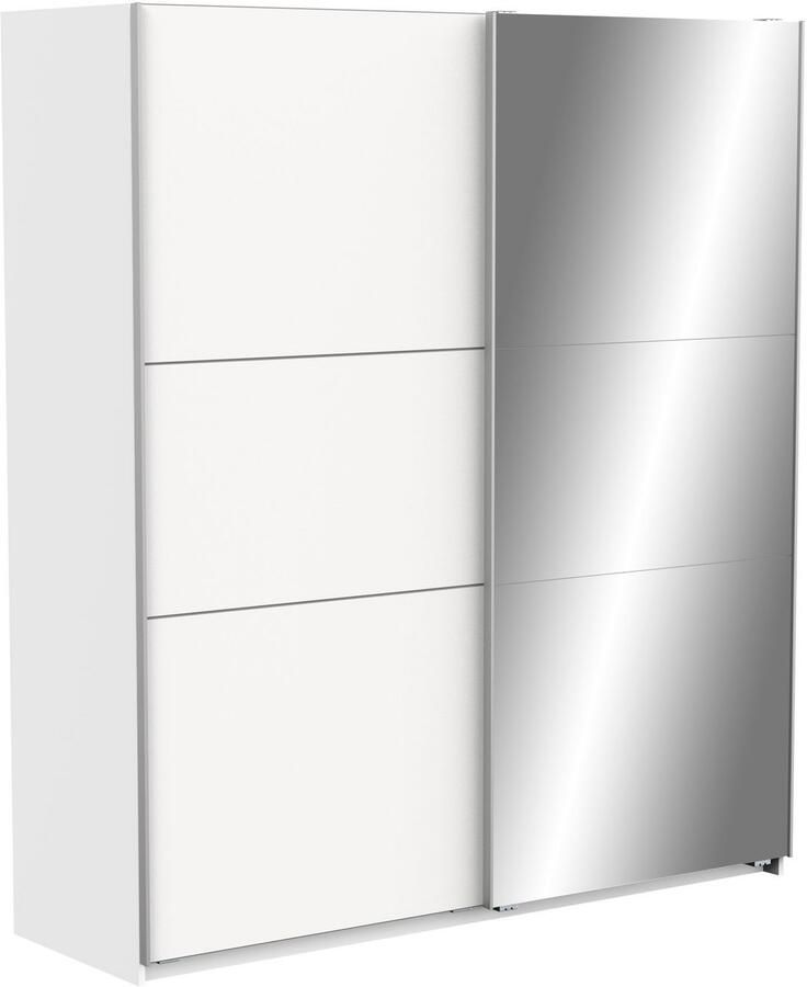 Demeyere GHOST kledingkast Matwit decor 2 schuifdeuren + spiegel L.178 1 x D.59 9 x H.203 cm - Foto 6