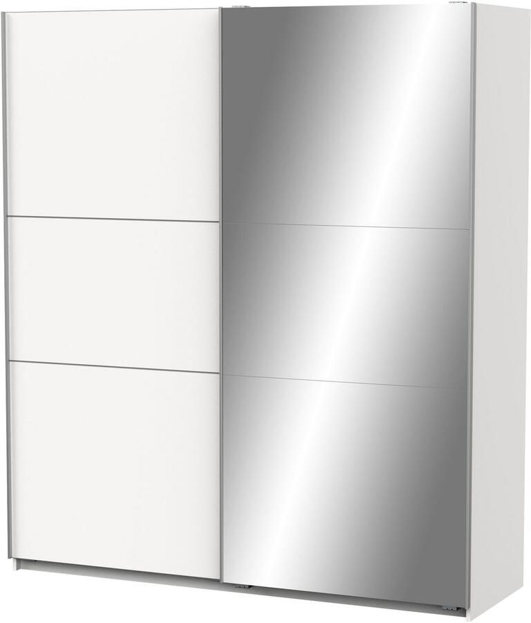 Demeyere GHOST kledingkast Matwit decor 2 schuifdeuren + spiegel L.178 1 x D.59 9 x H.203 cm - Foto 4