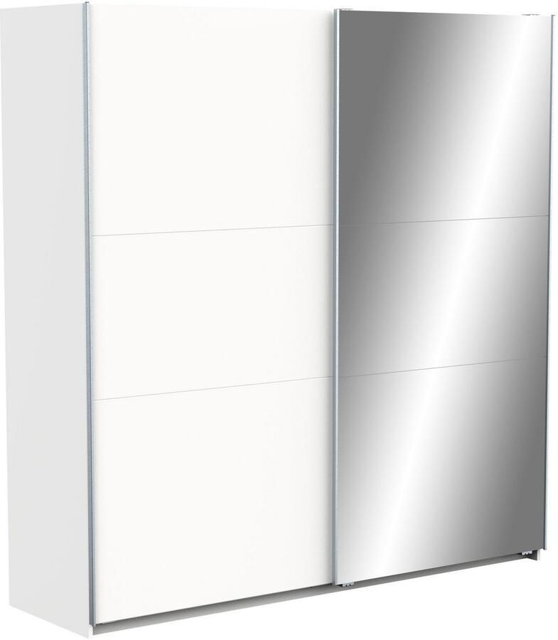 Demeyere GHOST kledingkast Matwit decor 2 schuifdeuren + spiegel L.194 5 x D.59 9 x H.203 cm - Foto 6